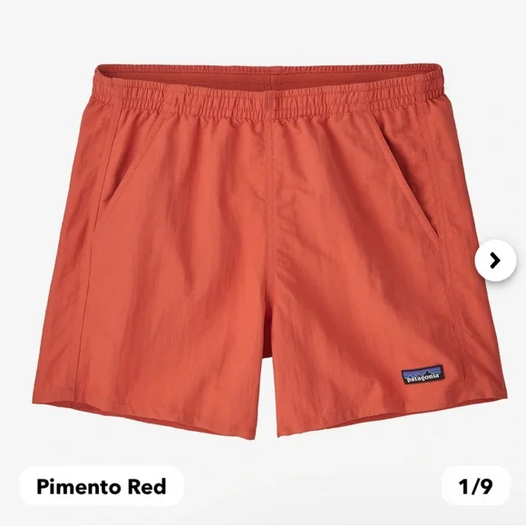NWT Patagonia Women's 5" Baggies Shorts. Size Medium. - Picture 4 of 7